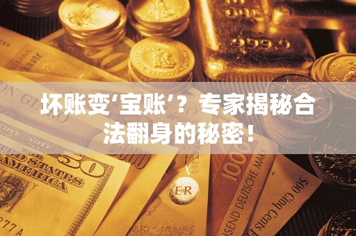 济南坏账变‘宝账’？专家揭秘合法翻身的秘密！