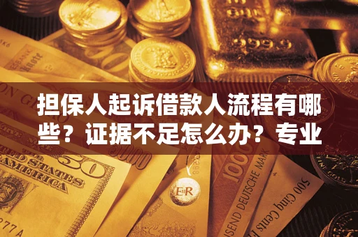 济南担保人起诉借款人流程有哪些？证据不足怎么办？专业律师解答